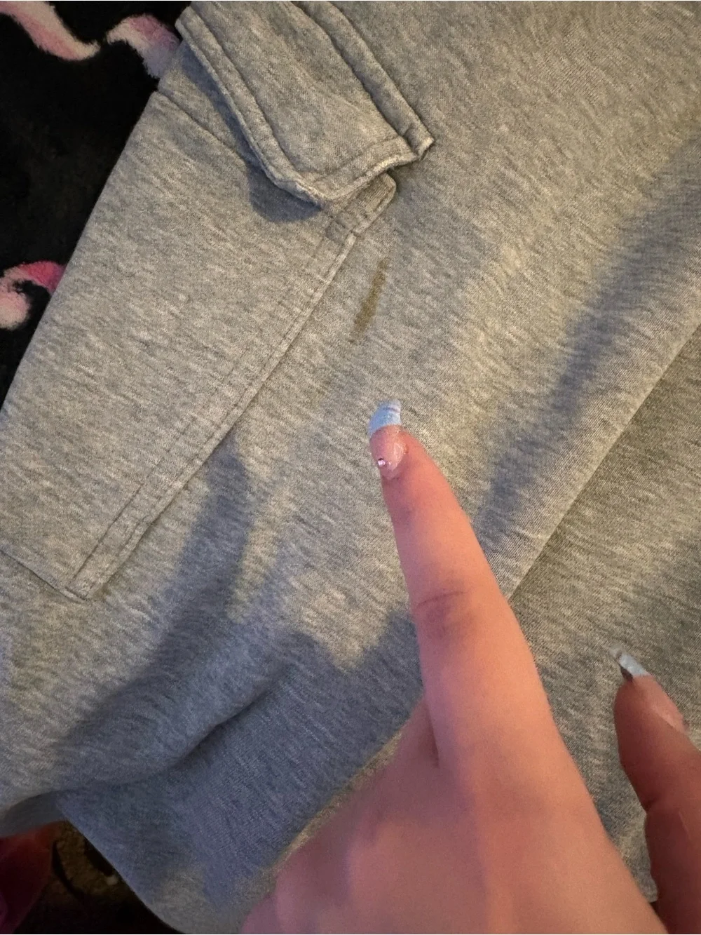 Nike Gray Heathered Men's Sweat Joggers
